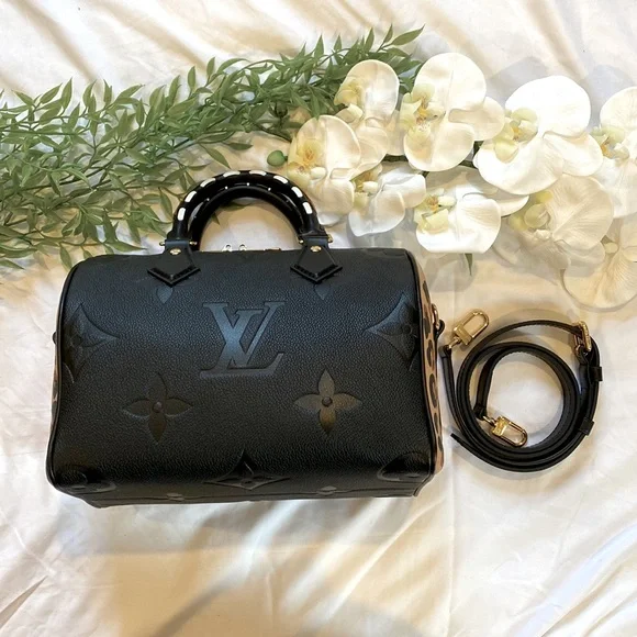 lv black monogram crossbody